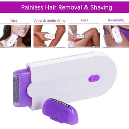 Painless Skin Touch Hair Trimmer For Women Face Leg Bikini Hand Body